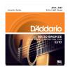 Photo D'Addario EJ10 80/20 Bronze Extra Light 10/47