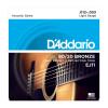 Photo D'Addario EJ11 80/20 Bronze Light 12/53