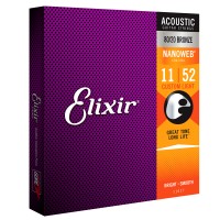 ELIXIR ACOUSTIC NANOWEB 80/20 BRONZE