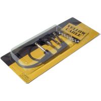 YELLOW CABLE P020C PATCH JACK COUD /JACK COUD - 20 CM (X2)