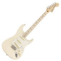 Photo FENDER AMERICAN PERFORMER STRATOCASTER OLYMPIC WHITE MN EDITION LIMITEE