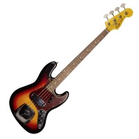 Photo FENDER CUSTOM SHOP 64 JAZZ BASS JOUNEYMAN 3-COLOR SUNBURST