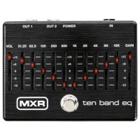 Photo MXR M108S-BK TEN BAND EQ LIMITED BLACK