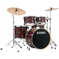 Photo TAMA IE50H6W-BWW IMPERIALSTAR 5PC BURDUNDY WALNUT WRAP
