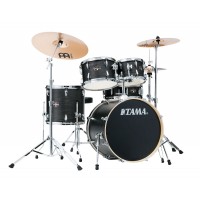 Photo TAMA IE50H6W-BOW IMPERIALSTAR 5PC BLACK OAK WRAP