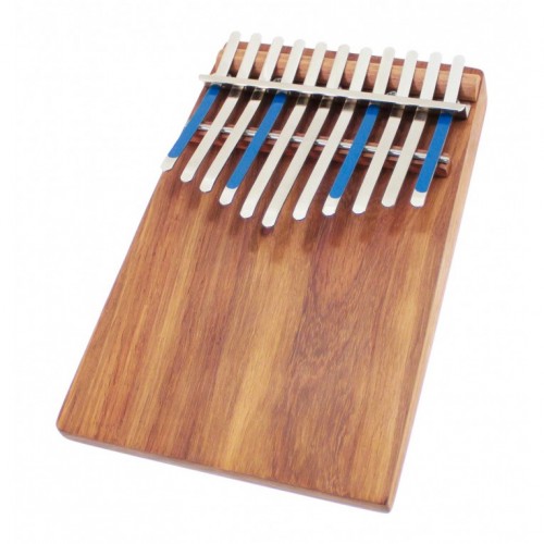 hugh tracey kalimba junior celeste diatonic 11 notes sur table