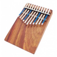 HUGH TRACEY KALIMBA JUNIOR CELESTE DIATONIC 11 NOTES SUR TABLE + PICKUP