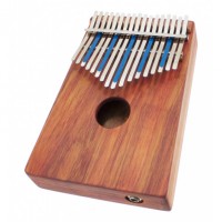 HUGH TRACEY KALIMBA TREBLE 17 NOTES SUR BOTE + PICKUP