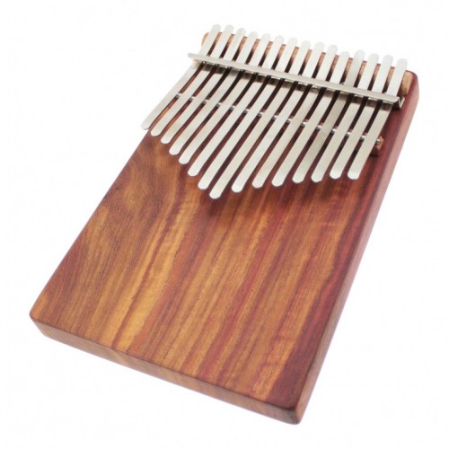 HUGH TRACEY KALIMBA ALTO CHROMATIC 26 NOTES SUR TABLE + PICKUP