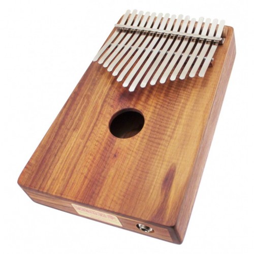 HUGH TRACEY KALIMBA ALTO CHROMATIC 26 NOTES SUR BOÎTE + PICKUP