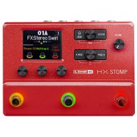 Photo LINE 6 HX STOMP RED LTD
