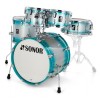 Photo SONOR AQ2 STAGE SET ERABLE AQUA SILVER BURST