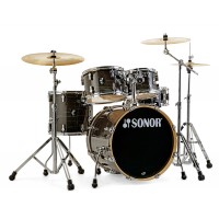 Photo SONOR AQ1 STAGE SET WOODGRAIN BLACK