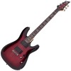 Photo SCHECTER DEMON-6 CRIMSON RED BURST