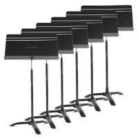 MANHASSET LOT DE 6 PUPITRES CONCERTINO NOIR