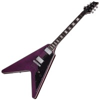 Schecter V-1 Custom Trans Purple