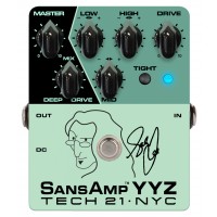 TECH 21 SANSAMP YYZ - GEDDY LEE SIGNATURE PEDAL