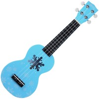 MAHALO MD1SNBU SOPRANO BLEU GLACIER FLOCON DE NEIGE