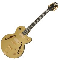Photo EPIPHONE UPTOWN KAT ES TOPAZ GOLD METALLIC