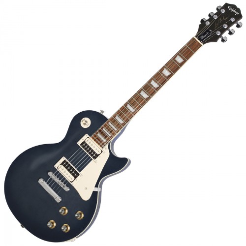 Epiphone Les Paul Classic Worn Ebony Achat Au Meilleur Prix 