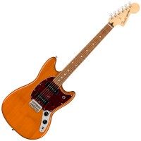 Photo FENDER PLAYER MUSTANG 90 AGED NATURAL PF