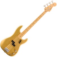 Photo FENDER AMERICAN ORIGINAL 50S PRECISION BASS AZTEK GOLD MN