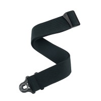 Photo D'ADDARIO 50BAL05 AUTO LOCK GUITAR STRAP SKATER BLACK