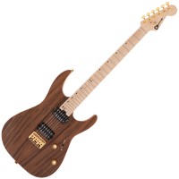 Photo CHARVEL PRO-MOD DK24 HH HT M MAHOGANY/FIGURED WALNUT