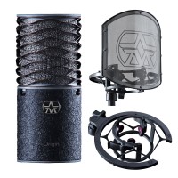 Photo ASTON MICROPHONES ORIGIN BLACK + SWIFTSHIELD