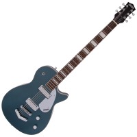 Photo GRETSCH GUITARS G5260 ELECTROMATIC JET BARITONE JADE GREY METALLIC
