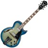 Photo IBANEZ GB10EM GEORGE BENSON SIGNATURE JET BLUE BURST