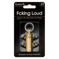 CRESCENDO PRO FCKING LOUD 25 PROTECTION AUDITIVE SNR 20DB