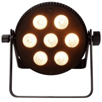 ALGAM LIGHTING SLIMPAR-710-QUAD - PROJECTEUR  7 LED QUAD RGBW 10W