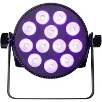 ALGAM LIGHTING SLIMPAR-1210-HEX - PROJECTEUR  12 LED RGBWAU 10W