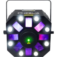 Photo ALGAM LIGHTING PHEBUS - LED - 8 TÊTES ROTATIVES MULTIFONCTION