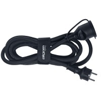 Photo ALGAM LIGHTING PRO-IP-3M RALLONGE IP44 - 3M NOIR