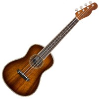 Photo FENDER CALIFORNIA COAST MONTECITO TENOR UKE TOBACCO BURST - EDITION LIMITEE