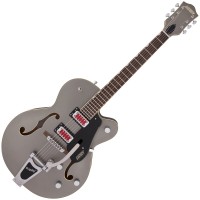 Photo GRETSCH GUITARS G5410T ELECTROMATIC "RAT ROD" MATTE PHANTOM METALLIC