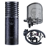Photo ASTON MICROPHONES BLACK SPIRIT AND SWIFTSHIELD BUNDLE