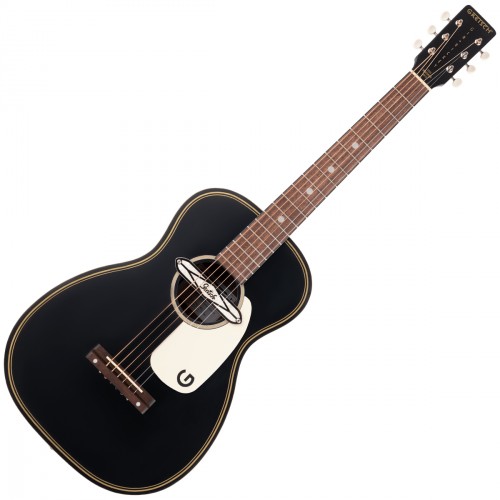 GRETSCH GUITARS G9520E GIN RICKEY FLAT TOP SMOKESTACK BLACK