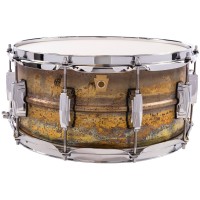 LUDWIG LB464R CAISSE CLAIRE RAW BRASS 6.5X14