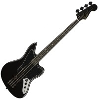 Photo FENDER PLAYER JAGUAR BASS BLACK EBONY - EDITION LIMITÉE
