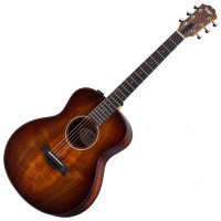 TAYLOR GS MINI-E KOA PLUS SHADED EDGEBURST AEROCASE