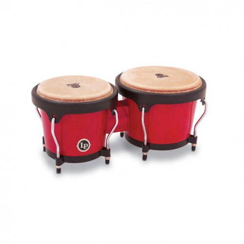 LP A601/RW - BONGOS ASPIRE BOIS ROUGE TRANSPARENT