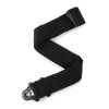 Photo D'ADDARIO 50BAL01 AUTO LOCK GUITAR STRAP BLACK PADDED STRIPES