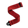 Photo D'ADDARIO 50BAL11 AUTO LOCK GUITAR STRAP BLOOD RED