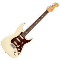 Photo FENDER AMERICAN PROFESSIONAL II STRATOCASTER OLYMPIC WHITE RW