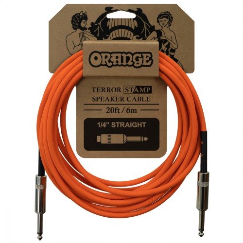 ORANGE CBL-41 - CÂBLE HP 6 M JACK/JACK POUR TERROR STAMP