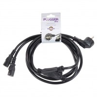 Photo PLUGGER CÂBLE D'ALIMENTATION 2 IEC - PC16 NORME EU 3M ELITE
