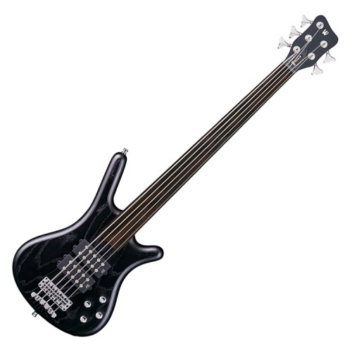 WARWICK ROCKBASS CORVETTE $$ 5 FRETLESS NIRVANA BLACK SATIN